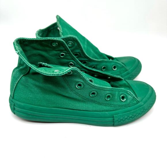 Converse Chuck Taylor All Star Hi 'Monochrome Bosphorus Green Big Kid Size 13.5 - Picture 9 of 13